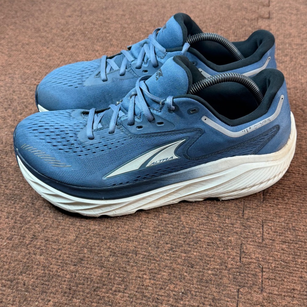 A+ gym Altra VIA Olympus Mens Road Running Shoes Blue White Size 11 AL0A82BW419 - Picture 3 of 11